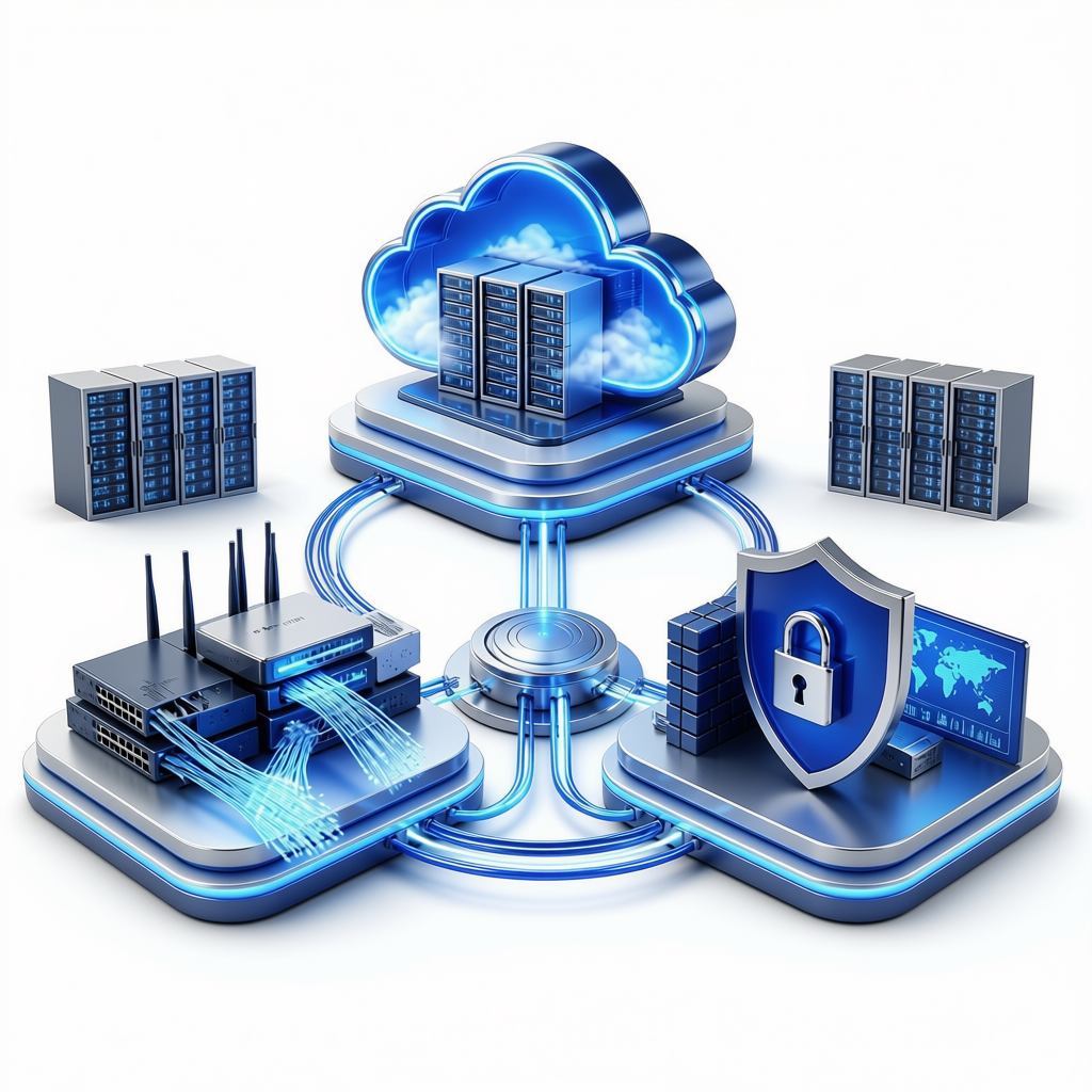 Giải pháp CNTT cho doanh nghiệp - Cloud, Kênh truyền, Bảo mật